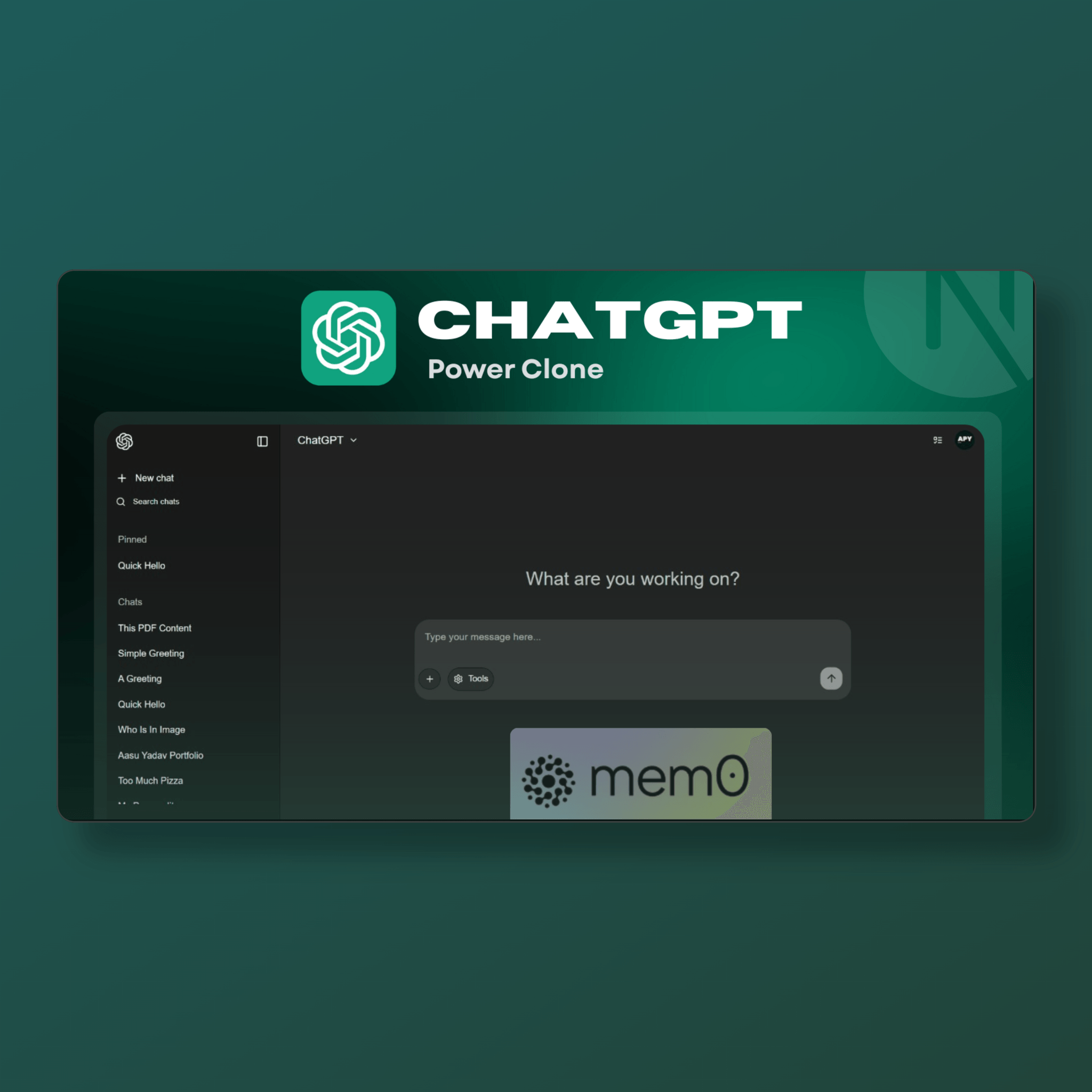 Chat-Gpt clone